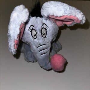 11" Aurora Dr Seuss Horton Hears A Who Plush Stuffed Animal Elephant